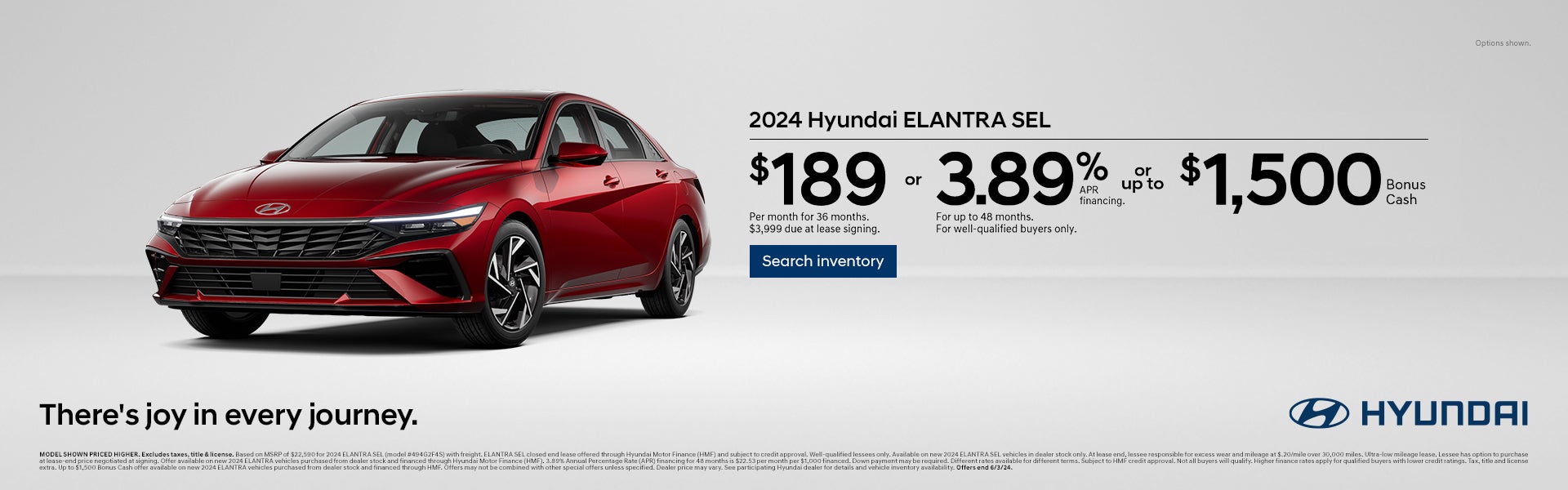 Hyundai Elantra Offer
