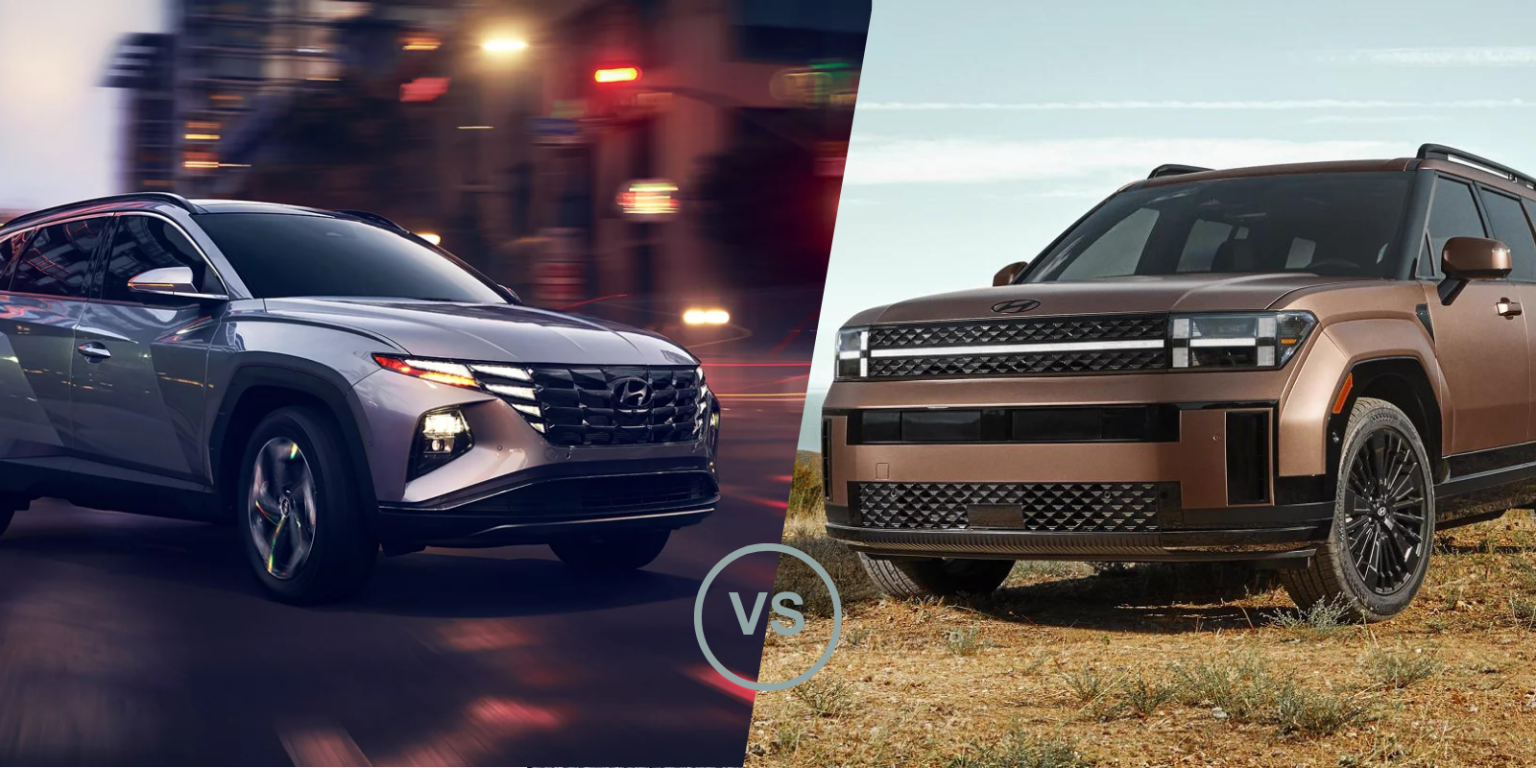 Hyundai Tucson vs Santa Fe: A Detailed Comparison of the 2024 Models ...