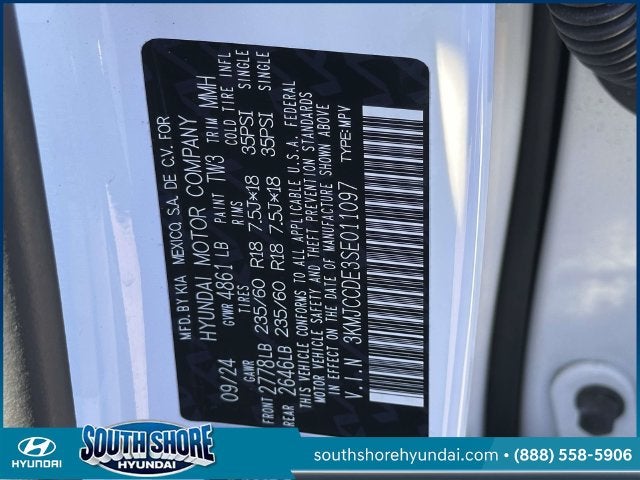 2025 Hyundai TUCSON SEL Convenience