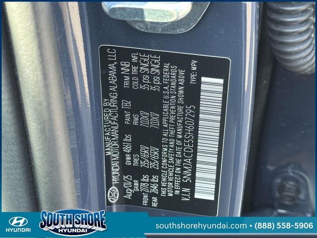 2025 Hyundai TUCSON SE