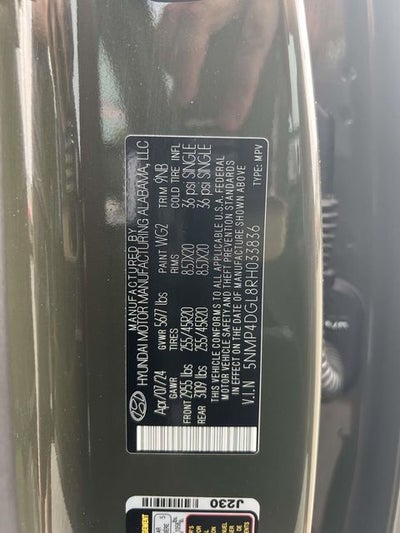 2024 Hyundai SANTA FE Limited