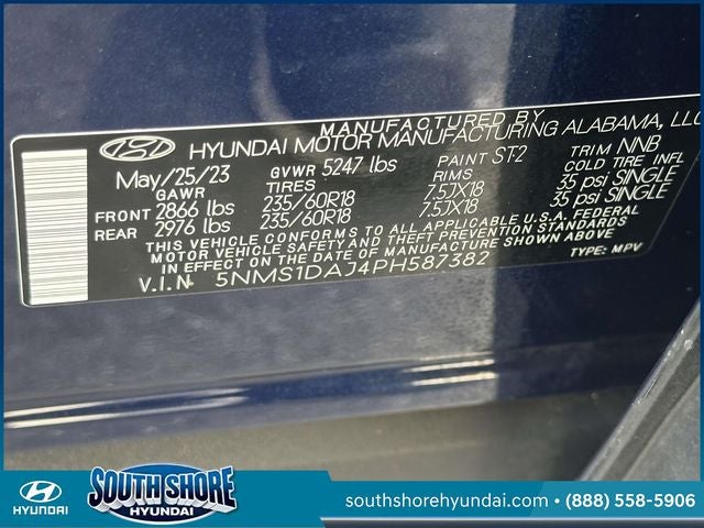2023 Hyundai SANTA FE SE