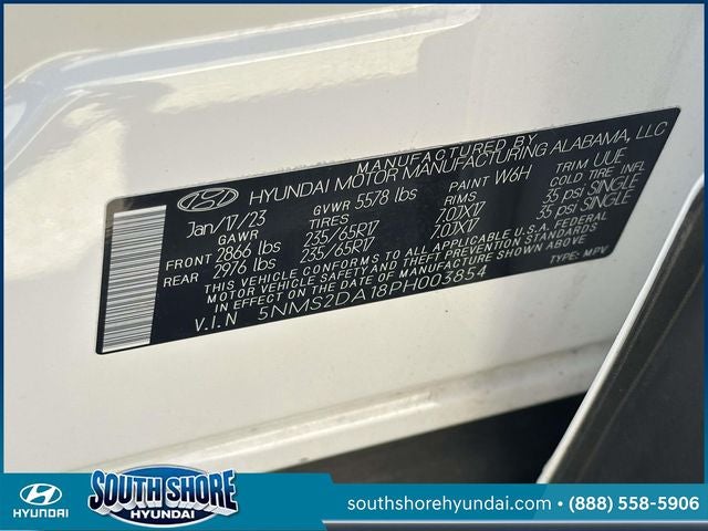 2023 Hyundai SANTA FE HYBRID Blue