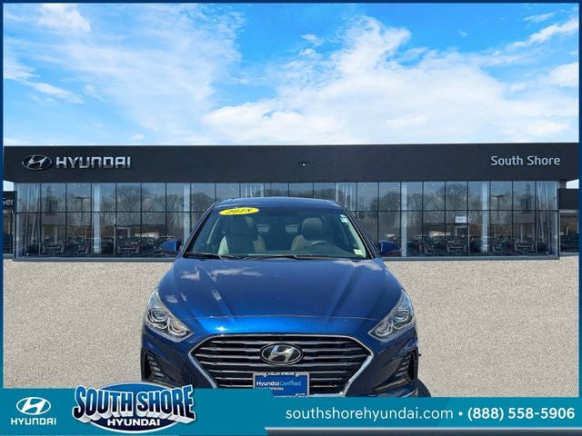 Used 2018 Hyundai Sonata Limited with VIN 5NPE34AF8JH635317 for sale in Valley Stream, NY