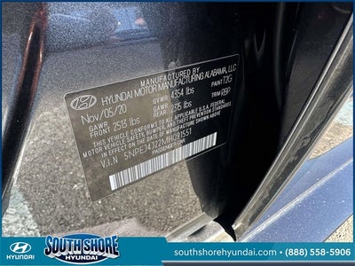 2021 Hyundai SONATA SEL Plus