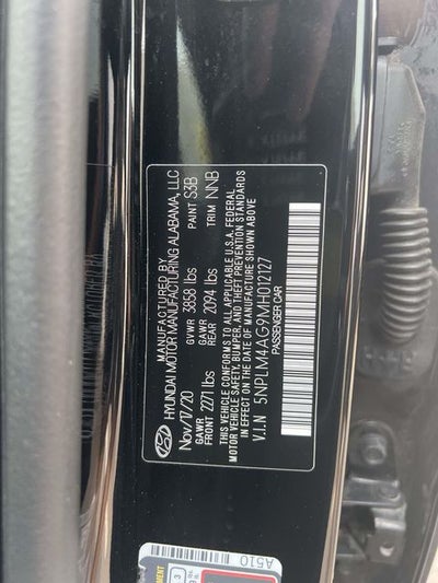 2021 Hyundai ELANTRA SEL