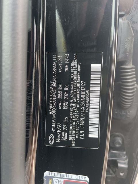 2021 Hyundai ELANTRA SEL
