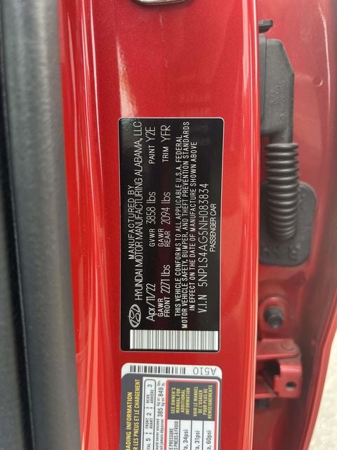 2022 Hyundai ELANTRA SEL