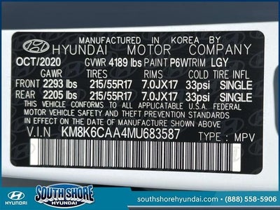 2021 Hyundai KONA SEL Plus