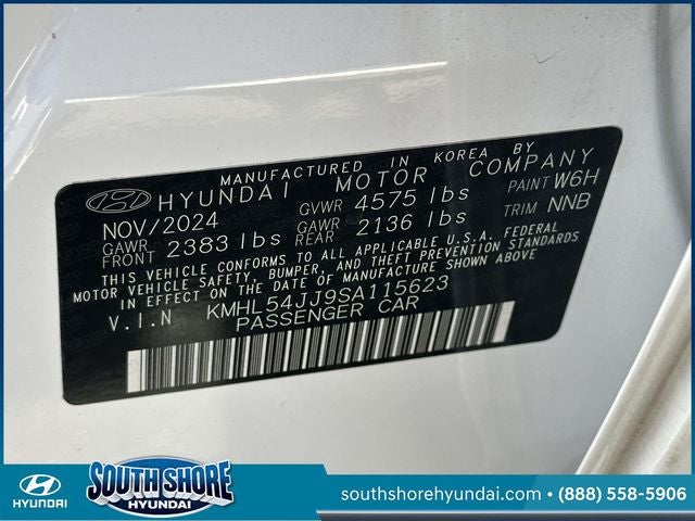 2025 Hyundai SONATA HYBRID Limited