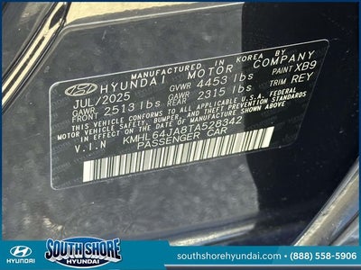 2026 Hyundai SONATA SEL Sport