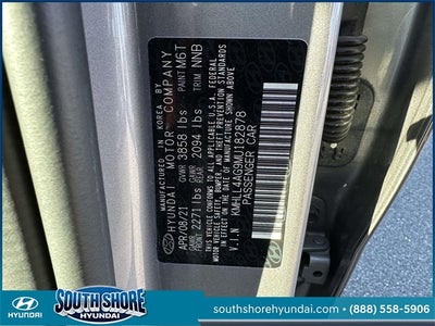 2021 Hyundai ELANTRA SE