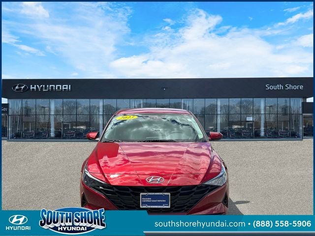 Certified 2023 Hyundai Elantra SEL with VIN KMHLM4AG1PU581477 for sale in Valley Stream, NY