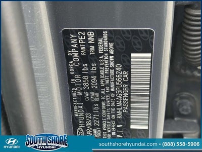 2023 Hyundai ELANTRA SEL