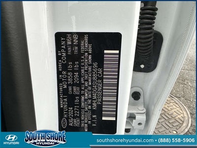 2025 Hyundai ELANTRA SEL Sport