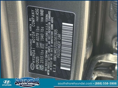 2025 Hyundai ELANTRA HYBRID Blue