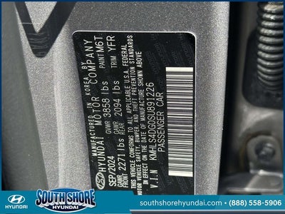 2025 Hyundai ELANTRA SEL Convenience