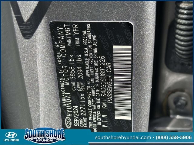 2025 Hyundai ELANTRA SEL Convenience