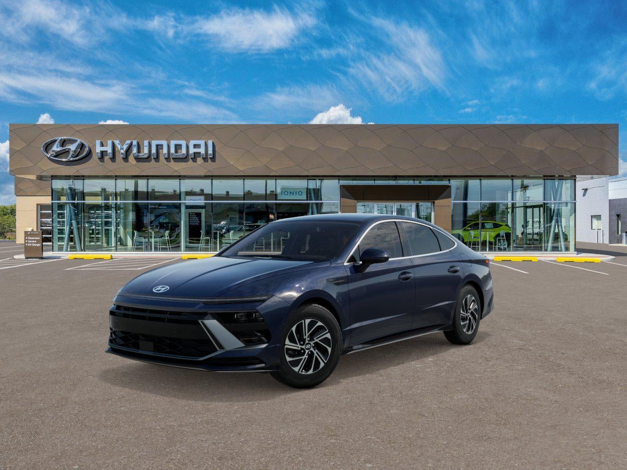 2026 Hyundai SONATA HYBRID Blue